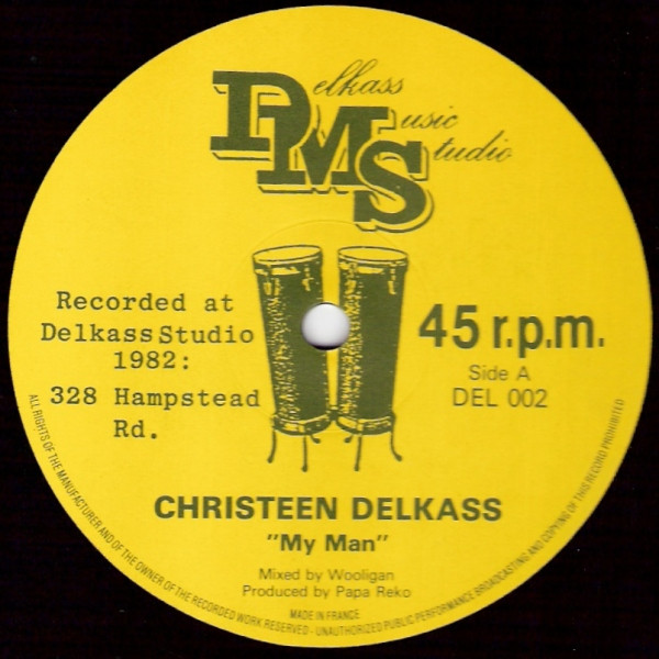 Christeen Delkass / Jacko - My Man / Officially | Delkass Music Studio (DEL 002)