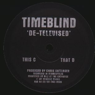 Timeblind - De-Televised | Missile Records (MISSILE 26) - 3 Timeblind - De-Televised | Missile Records (MISSILE 26) - 3
