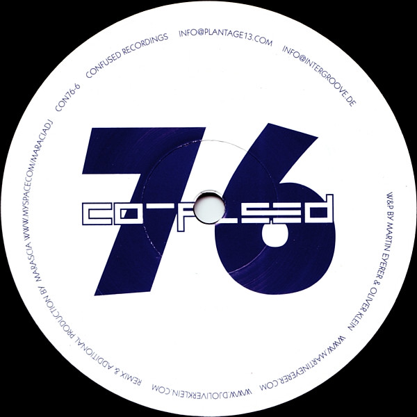 Martin Eyerer & Oliver Klein - Körnerfresser | Confused Recordings (CON76-6) - 3
