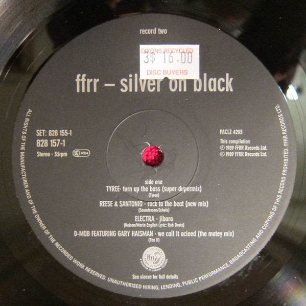 Various - FFRR - Silver On Black | FFRR (828 155-1) - 5 Various - FFRR - Silver On Black | FFRR (828 155-1) - 5