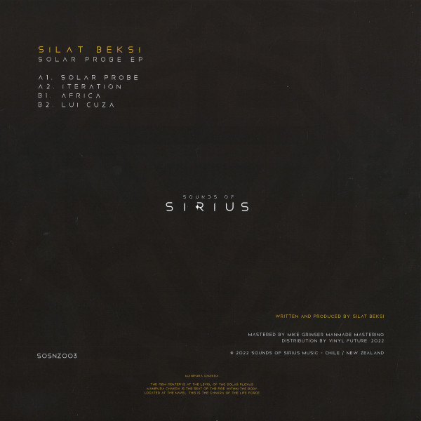 Silat Beksi - Solar Probe EP | Sounds Of Sirius (SOSNZ003) - 2