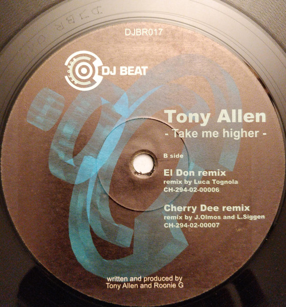 Tony Allen - Take Me Higher | DJ Beat Records (DJBR017) - 4