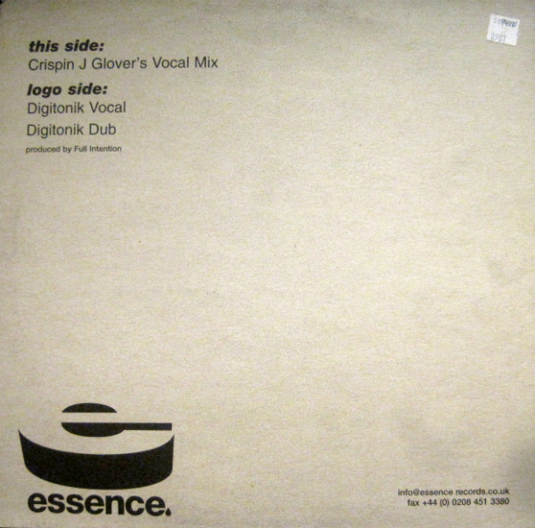 Dajaé & Full Intention - What Do You Want? (Crispin J Glover & DJ Digit Mixes) | Essence Records (esr005) - 2