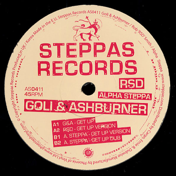 Goli & Ashburner - Get Up | Steppas (AS0411) - main