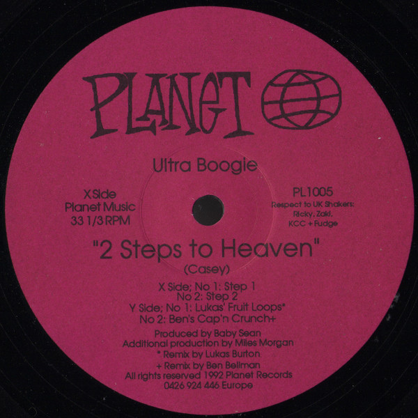 Ultra Boogie - 2 Steps To Heaven | Planet Records (PL 1005)
