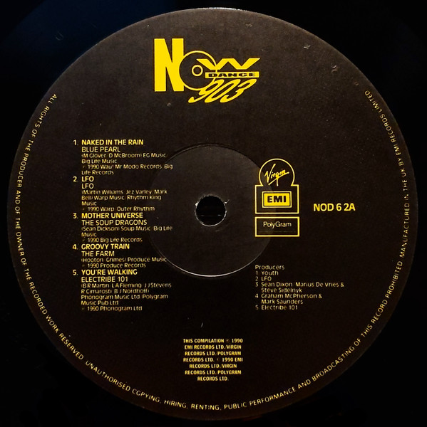 Various - Now Dance 903 - The 12" Mixes | PolyGram (NOD 6) - 4 Various - Now Dance 903 - The 12" Mixes | PolyGram (NOD 6) - 4