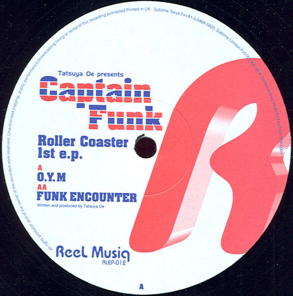 Captain Funk - Roller Coaster 1st E.P. | Reel Musiq (RLEP012) - main