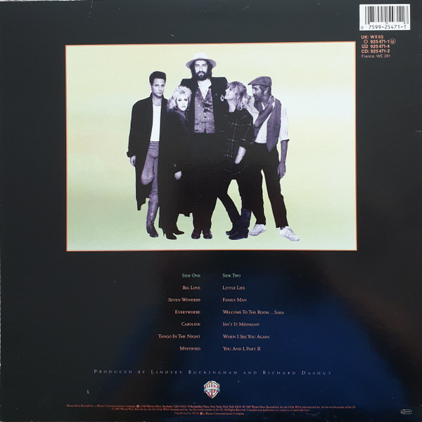 Fleetwood Mac - Tango In The Night | Warner Bros. Records (WX 65) - 2 Fleetwood Mac - Tango In The Night | Warner Bros. Records (WX 65) - 2