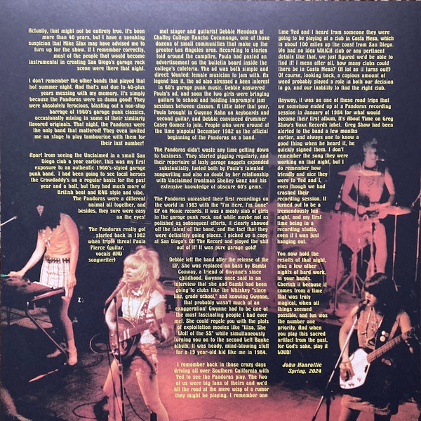 The Pandoras - It's About Time | Munster Records (MR460) - 4 The Pandoras - It's About Time | Munster Records (MR460) - 4