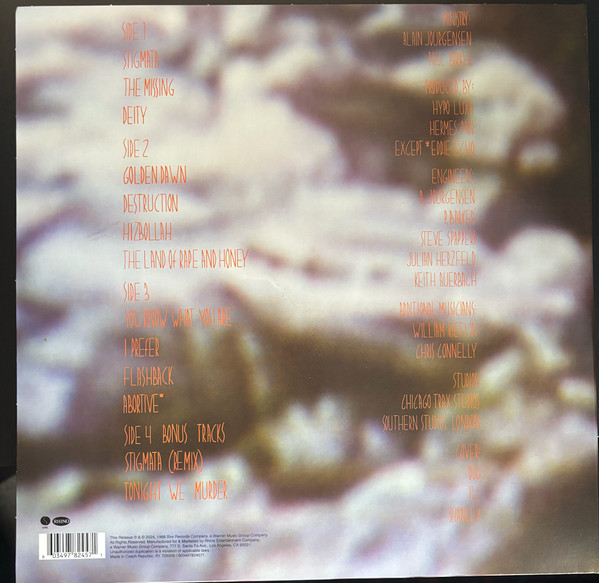 Ministry - The Land Of Rape And Honey | Sire (R1 726509 / 603497824571) - 2 Ministry - The Land Of Rape And Honey | Sire (R1 726509 / 603497824571) - 2