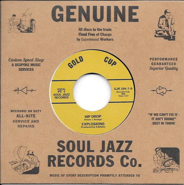 The Explosions - Hip Drop | Soul Jazz Records (SJR 284-7) - main