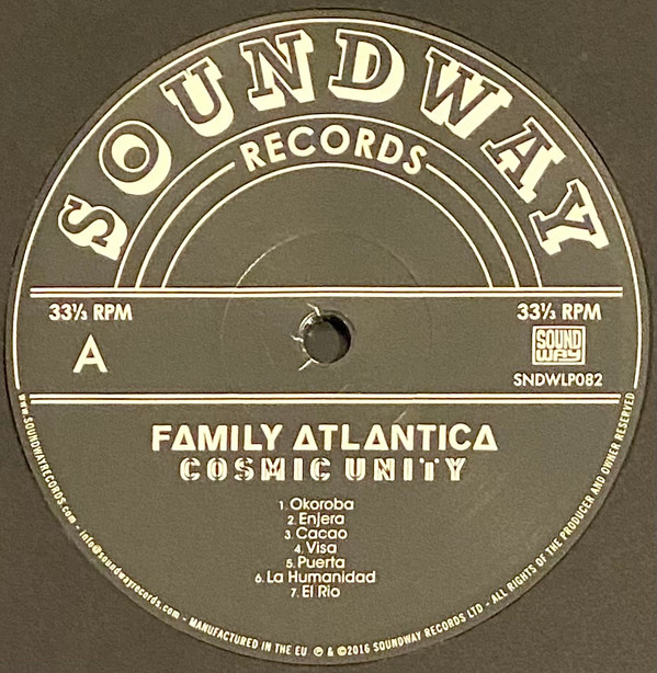 Family Atlantica - Cosmic Unity | Soundway (SNDWLP082) - 3