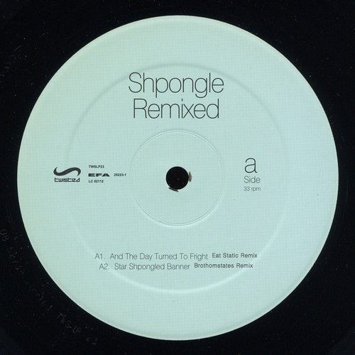 Shpongle - Remixed | Twisted Records (TWSLP23) - 3