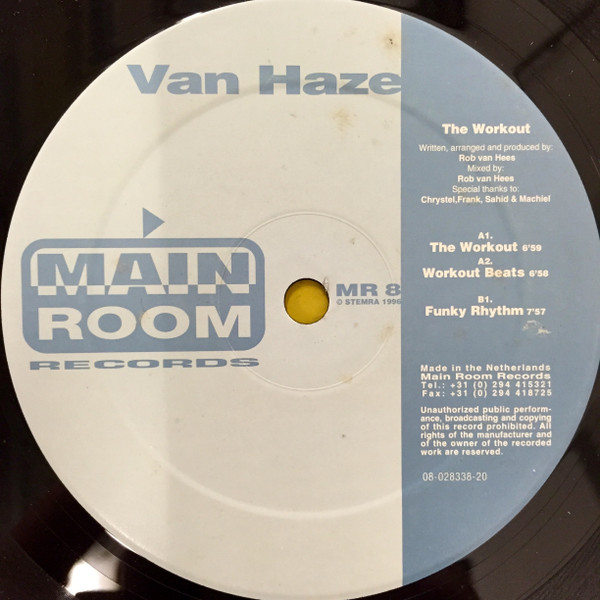 Van Haze - The Workout | Main Room Records (MR 8) - main
