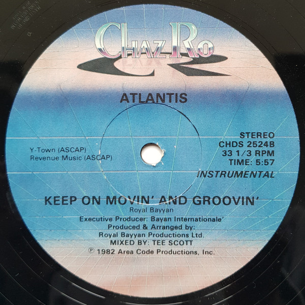 Atlantis - Keep On Movin' And Groovin' | Chaz Ro (CHDS-2524) - 2 Atlantis - Keep On Movin' And Groovin' | Chaz Ro (CHDS-2524) - 2