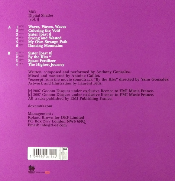 M83 - Digital Shades [Vol. I] | EMI Music France (5099950481514) - 4