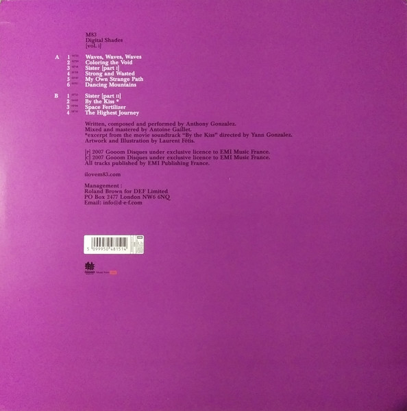 M83 - Digital Shades [Vol. I] | EMI Music France (5099950481514) - 3