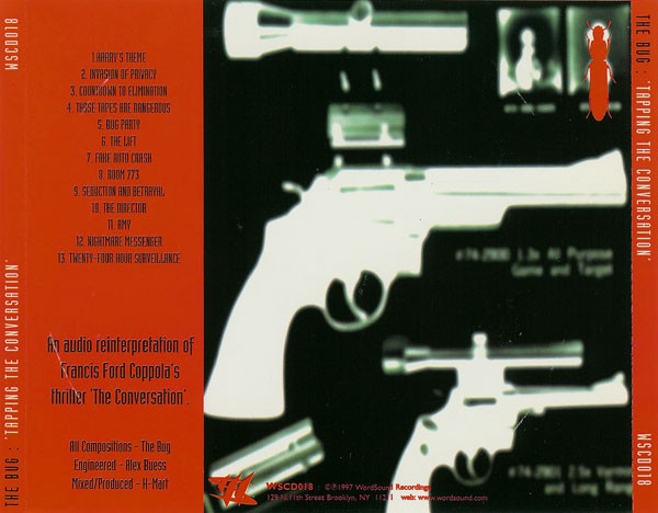 The Bug - Tapping The Conversation | WordSound (WSCD018) - 2