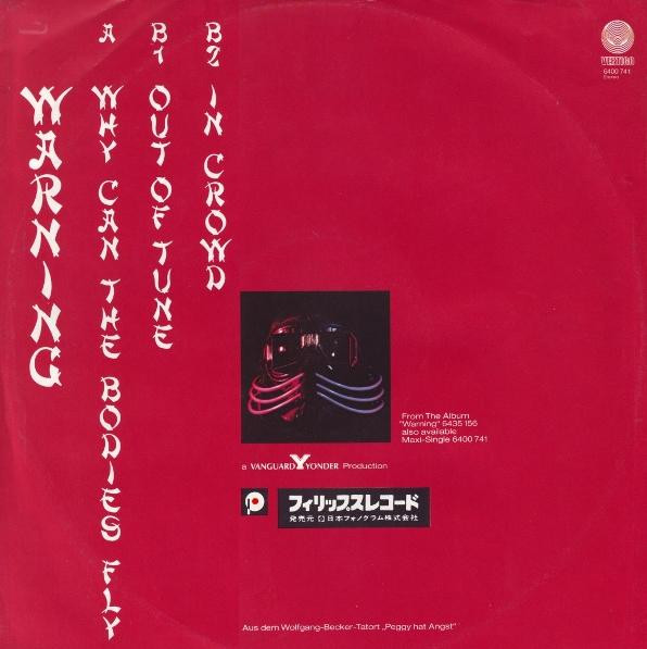 Warning - Why Can The Bodies Fly | Vertigo (6400 741) - 2