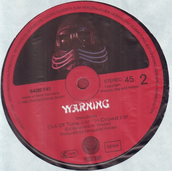 Warning - Why Can The Bodies Fly | Vertigo (6400 741) - 4