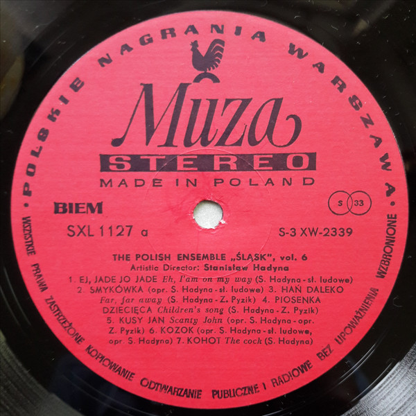 Zespół Pieśni I Tańca Śląsk - The Polish Song And Dance Ensemble Vol. 6 | Polskie Nagrania Muza (SXL 1127) - 3