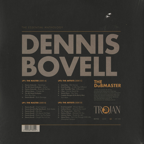 Dennis Bovell - The Dubmaster (The Essential Anthology) | Trojan Records (TJDLP602) - 2