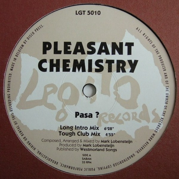 Pleasant Chemistry - Pasa? | Legato Records (LGT 5010)