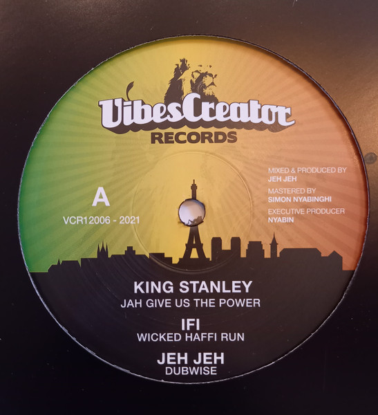King Stanley , I Fi , Jeh Jeh , Vin Gordon , Benyah , Lucadread - Think Twice EP | Vibescreator Records (VCR12006)