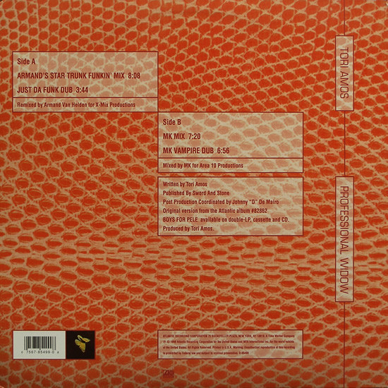 Tori Amos - Professional Widow | Atlantic (0-85499) - 2