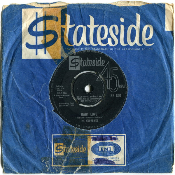 The Supremes - Baby Love | Stateside (SS 350) - 3