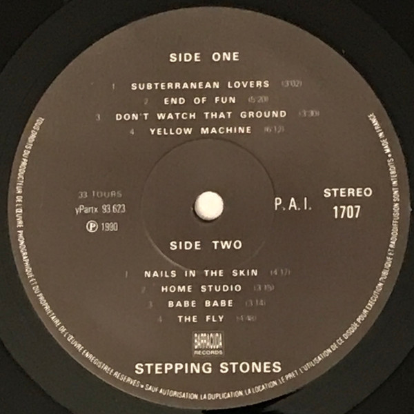 Stepping Stones - End Of Fun | Barracuda Records (1707) - 3
