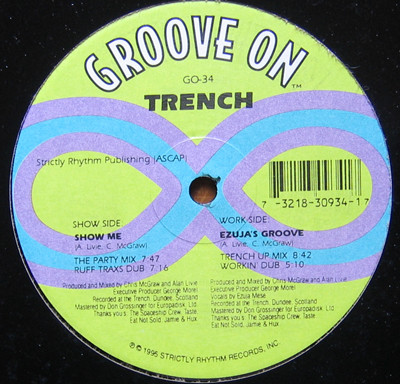 Trench - Show Me / Ezuja's Groove | Groove On (GO-34)