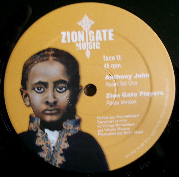 Anthony John / Zion Gate Players / Digistep / Daniel Boni - Rasta Tek Ova / Rasta Version / Hailé Sélassié / Piano Version | Zion Gate Music (ZG0026) - main
