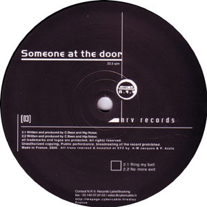 C.Bass & Hip.Noise - Someone At The Door | NRV Records (NRV 003) - 3