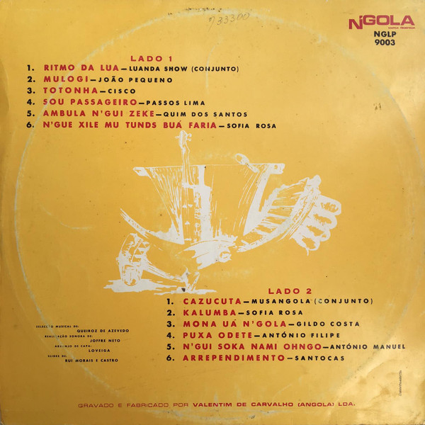 Various - Folclore Angolano Volume 1 | N'Gola (NGLP 9003) - 2 Various - Folclore Angolano Volume 1 | N'Gola (NGLP 9003) - 2