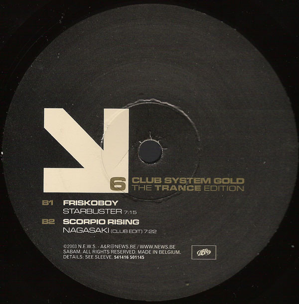 Various - Club System Gold - The Trance Edition 6 | 541 (541416 501145) - 4