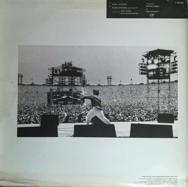 Simple Minds - Alive & Kicking | Virgin (F-602.038) - 2