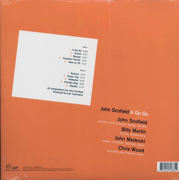 John Scofield - A Go Go | Verve Records (B0038117-01) - 2 John Scofield - A Go Go | Verve Records (B0038117-01) - 2