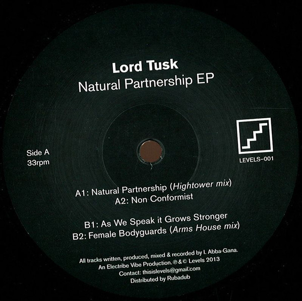 Lord Tusk - Natural Partnership EP | Levels (LEVELS-001)
