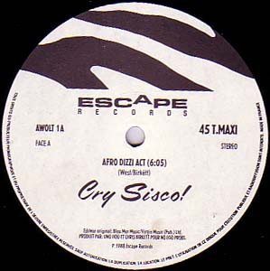 Cry Sisco! - Afro Dizzi Act | Escape Records (AWOLT 1) - 3
