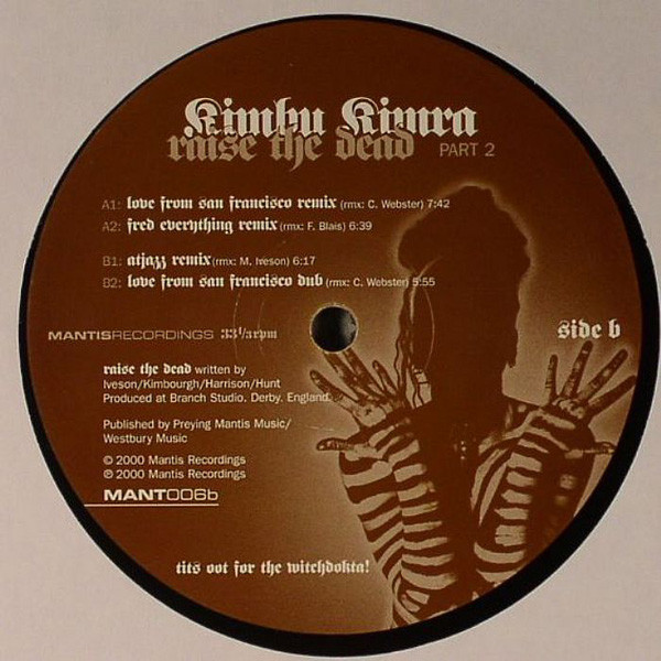 Kimbu Kimra - Raise The Dead (Part 2) | Mantis Recordings (MANT006b) - main