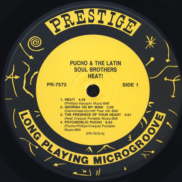 Pucho & His Latin Soul Brothers - Heat! | Prestige (PR-7572) - 2