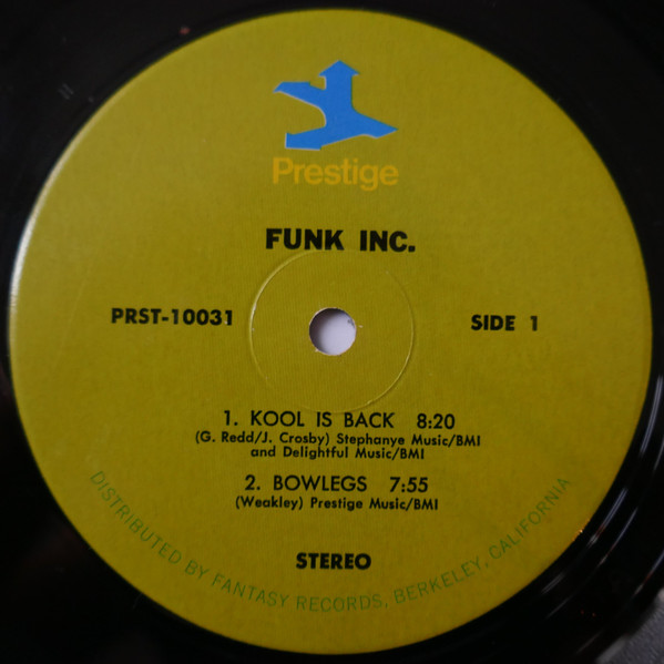 Funk Inc. - Funk Inc. | Prestige (PR 10031) - 3
