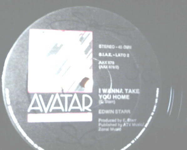 Edwin Starr - Hit Me With Your Love / I Wanna Take You Home | Avatar Communications (AAX 879) - main Edwin Starr - Hit Me With Your Love / I Wanna Take You Home | Avatar Communications (AAX 879) - main