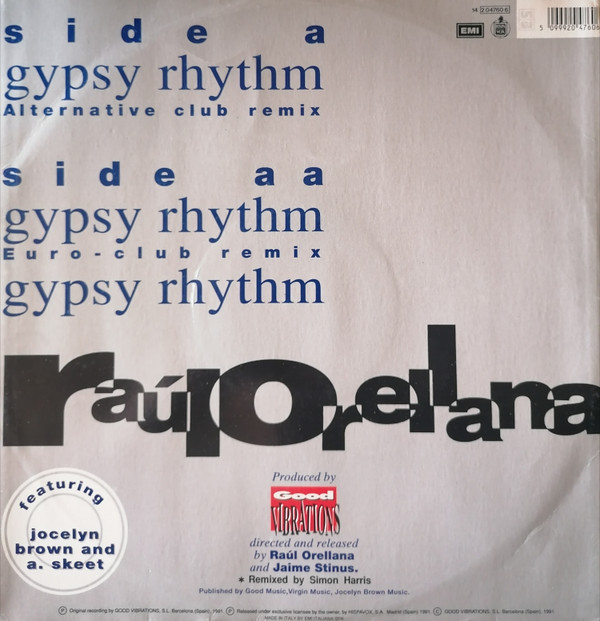 Raúl Orellana - Gypsy Rhythm | EMI (14 2047606) - main Raúl Orellana - Gypsy Rhythm | EMI (14 2047606) - main