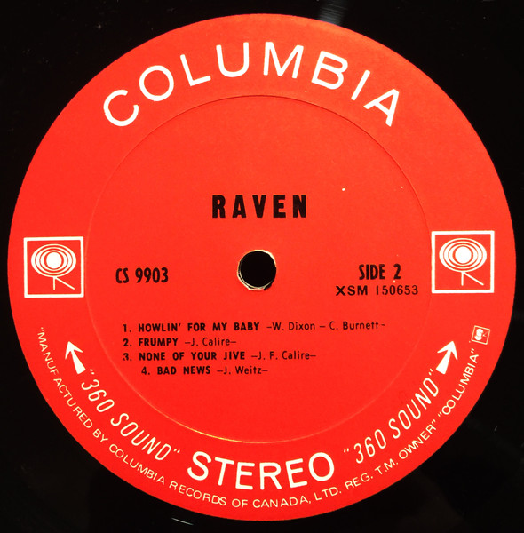 Raven - Raven | Columbia (CS 9903) - 4