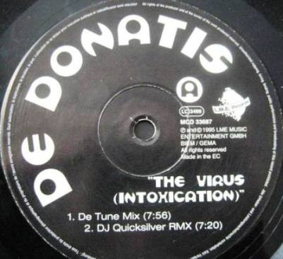 De Donatis - The Virus (Intoxication) | L.M.E. Records (MCD 33687)
