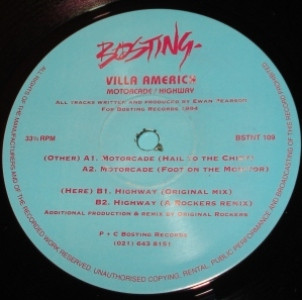 Villa America - Motorcade / Highway | Bosting Records (BSTNT 109) - 2 Villa America - Motorcade / Highway | Bosting Records (BSTNT 109) - 2