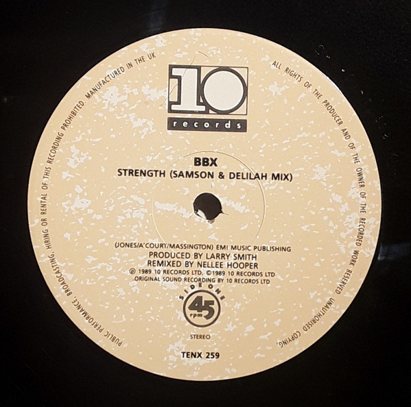 BBX - Strength | 10 Records (TENX 259) - 3