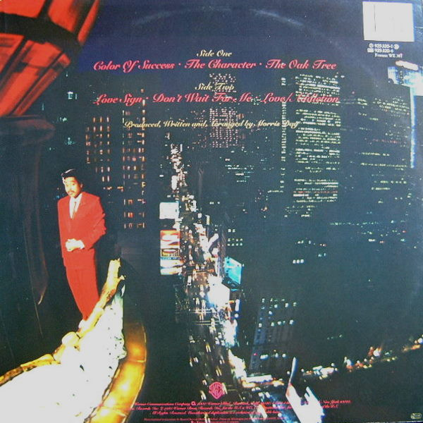 Morris Day - Color Of Success | Warner Bros. Records (925 320-1) - 2